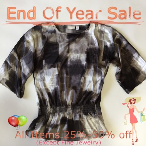 Chico's Tops - Chico’s Multi Tone Top Size 1